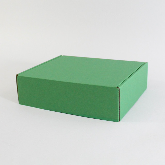 Caja autoarmable 25x20x7 verde