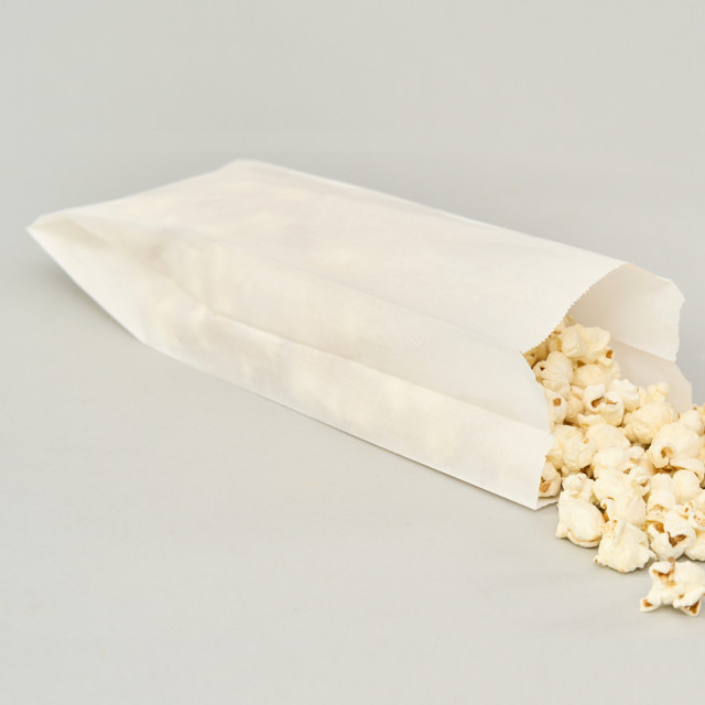 Saco kraft blanca 1/2 Kg 22,5x8x5 Alternativa