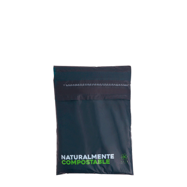 Bolsa compostable para envíos 23x16 (cm) Verde