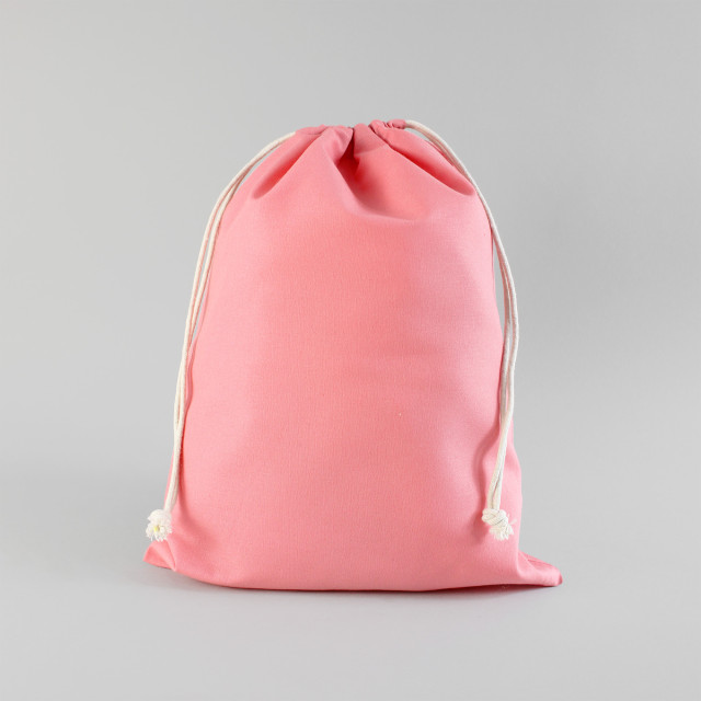 Saquito de algodón rosado 40x30 (cm) Alternativa