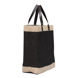 Bolsa de uso personal color negra 40x35x15 (cm)