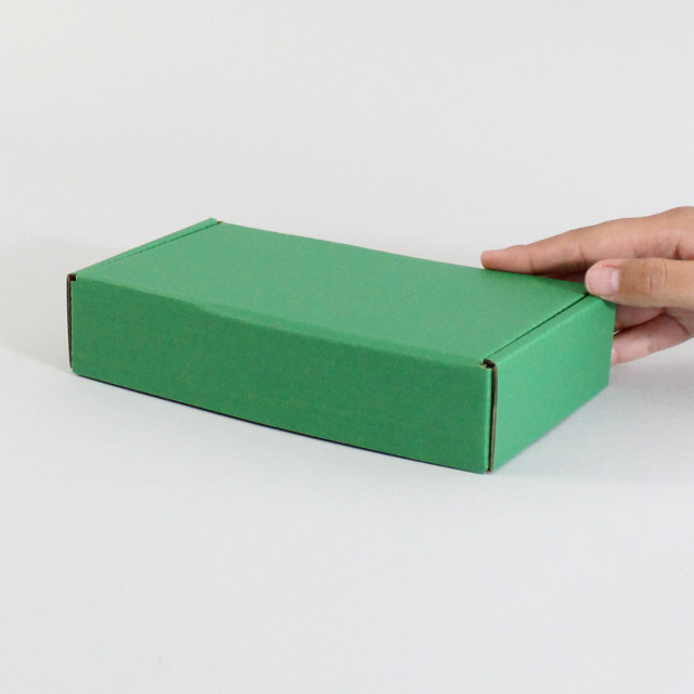 Caja autoarmable 19x10x4 verde