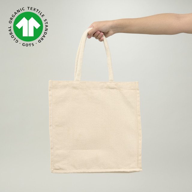 Bolsa de algodón Orgánico Certificado 40x40x20 (cm)