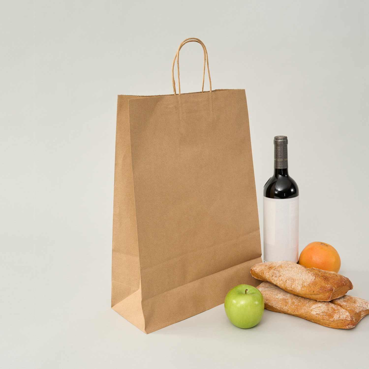 Bolsa de papel kraft | 41x30x12 (cm)