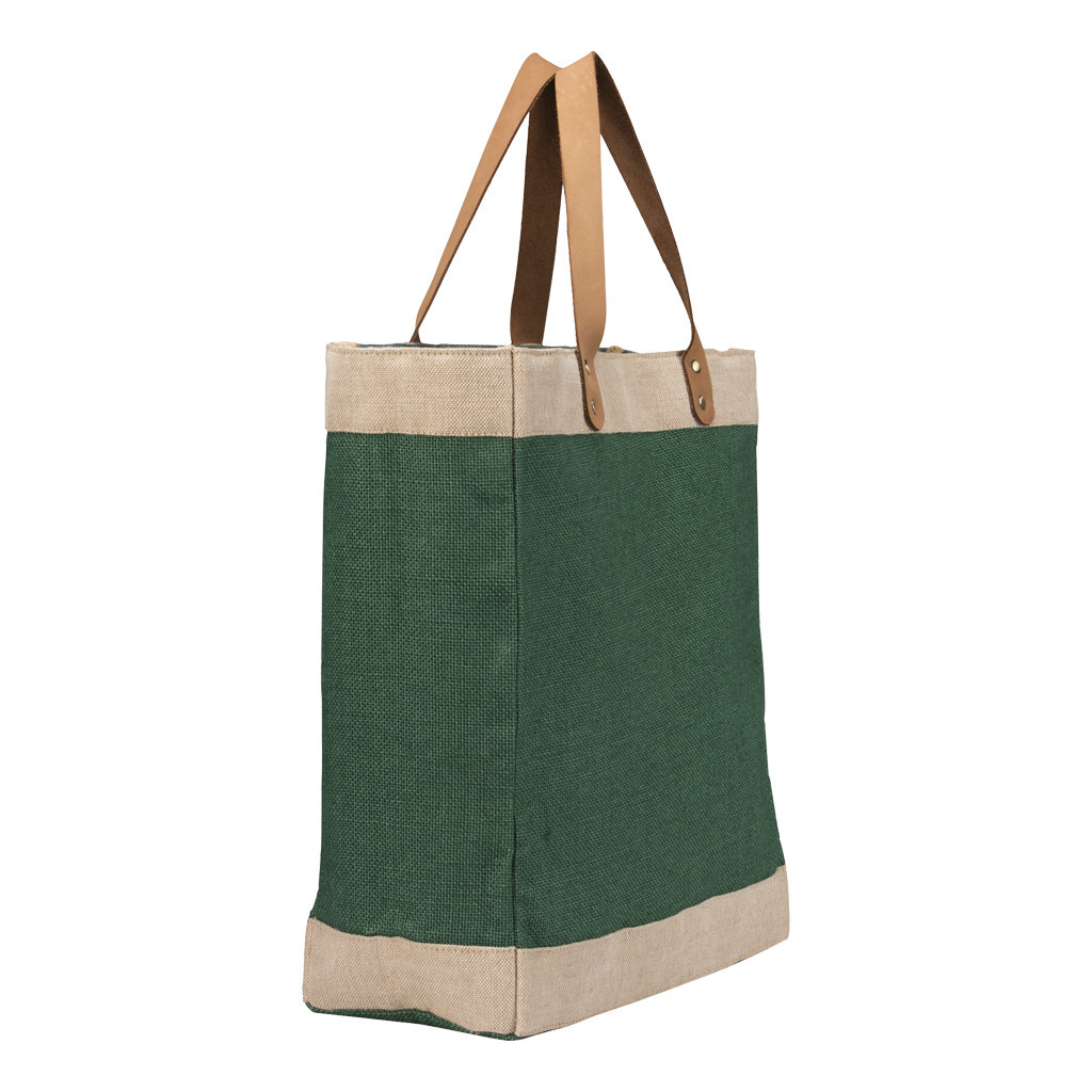 Bolsa de uso personal color verde 40x35x15 (cm)