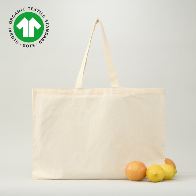 Bolsa de algodón Orgánico Certificado 40x60 (cm) Alternativa