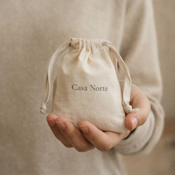 Saquito de algodón 15x10 (cm)