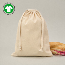 Saquito de Algodón Orgánico Certificado 40x30 (cm)