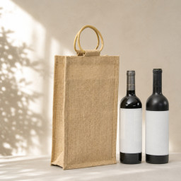 Bolsa de vino de yute |  35x20x10 (cm)
