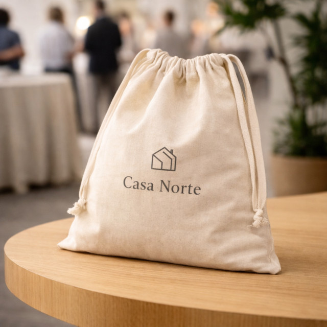 Saquito de Algodón Orgánico Certificado 40x30 (cm)