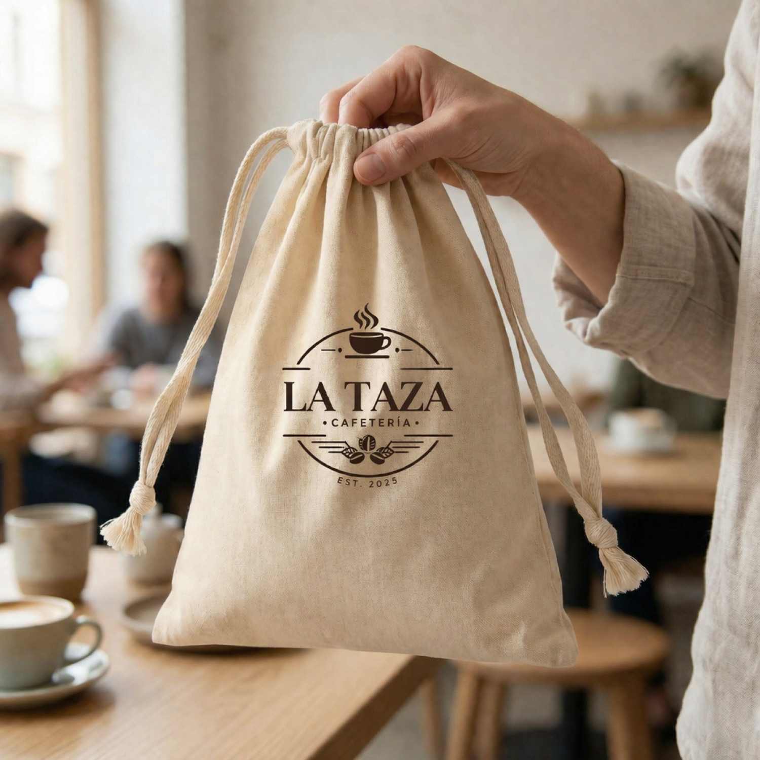 Saquito de algodón | 30x20 (cm)