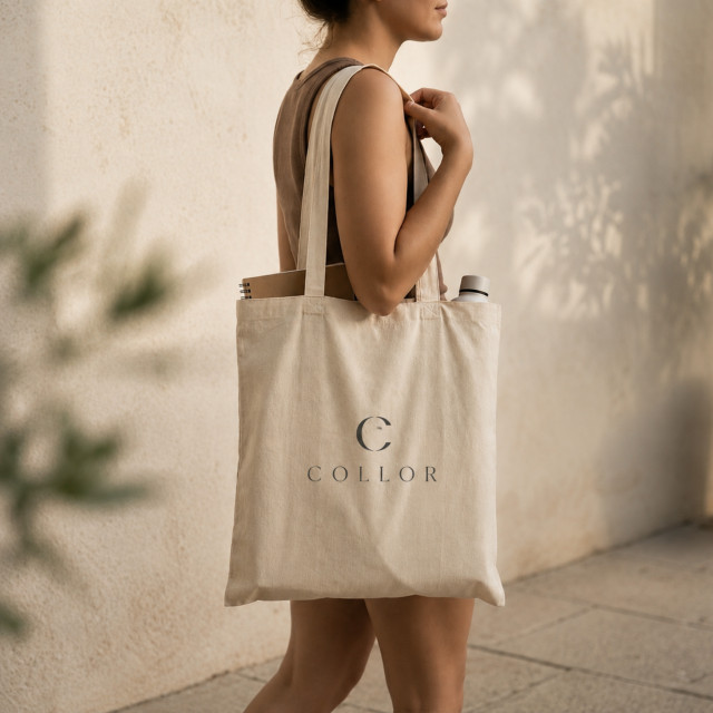 Bolsa de algodón | 41x37 (cm)