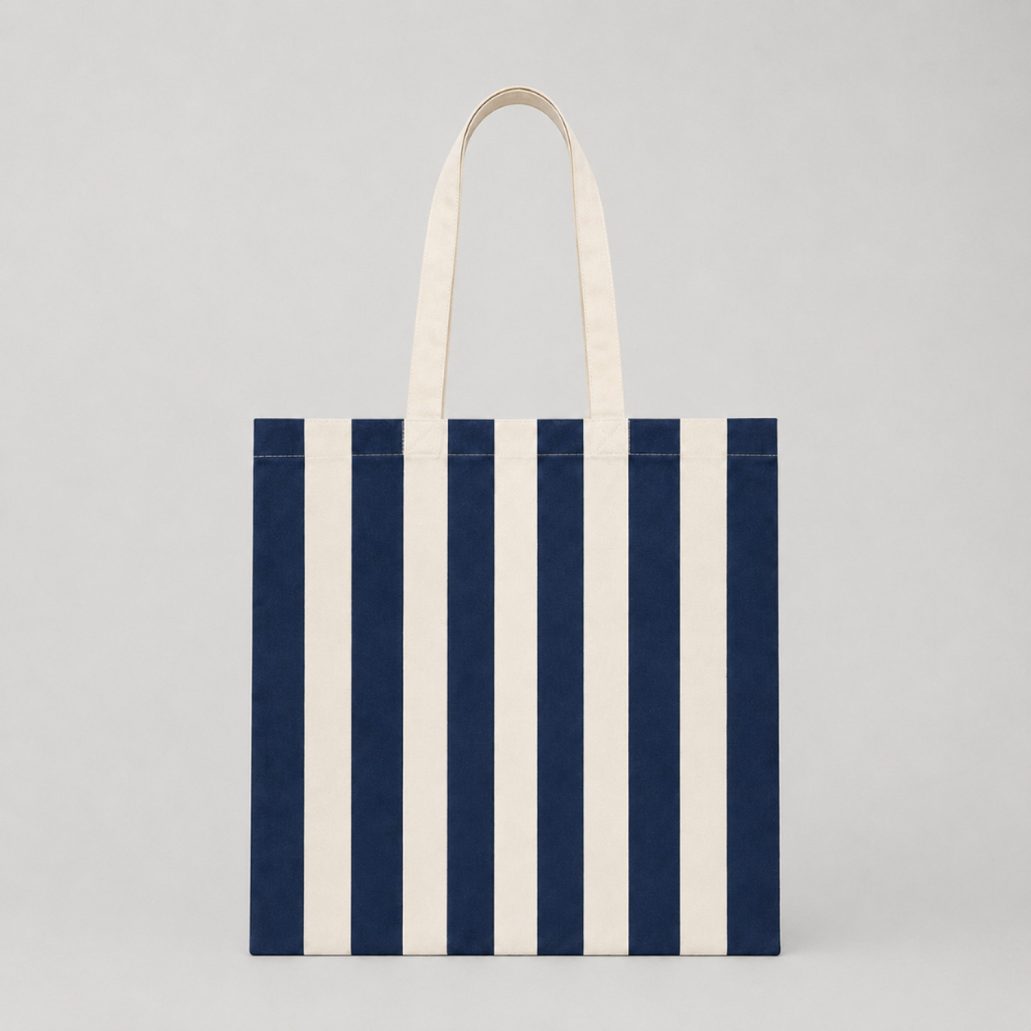 Bolsa de Tela Rayas Azul Oscuro | 42x38 cm