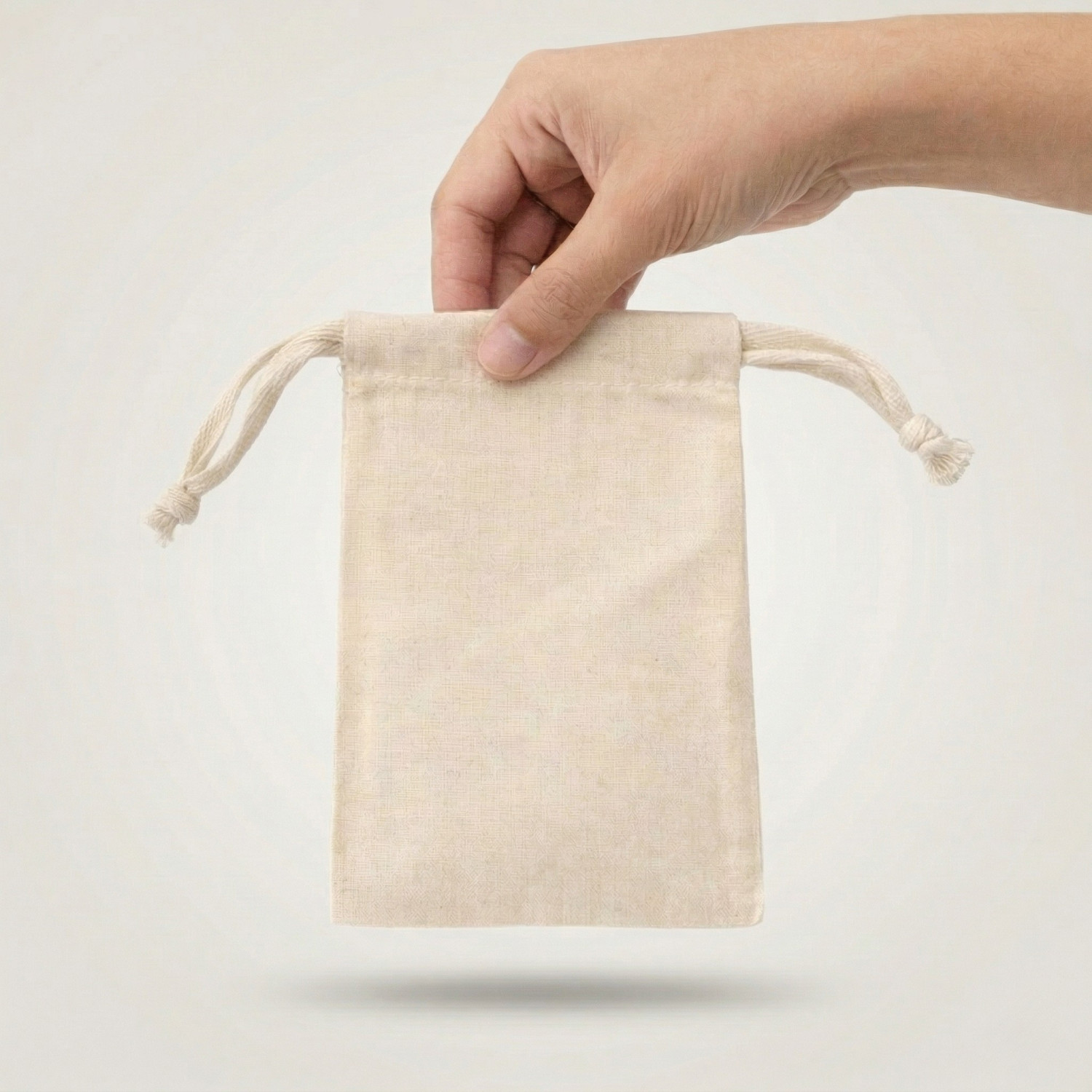 Saquito de algodón | 19x14 (cm)