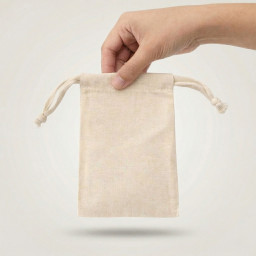 Saquito de algodón | 19x14 (cm)